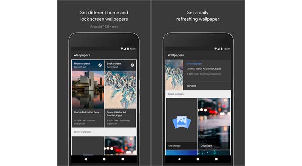 Google releases Wallpapers App on Android